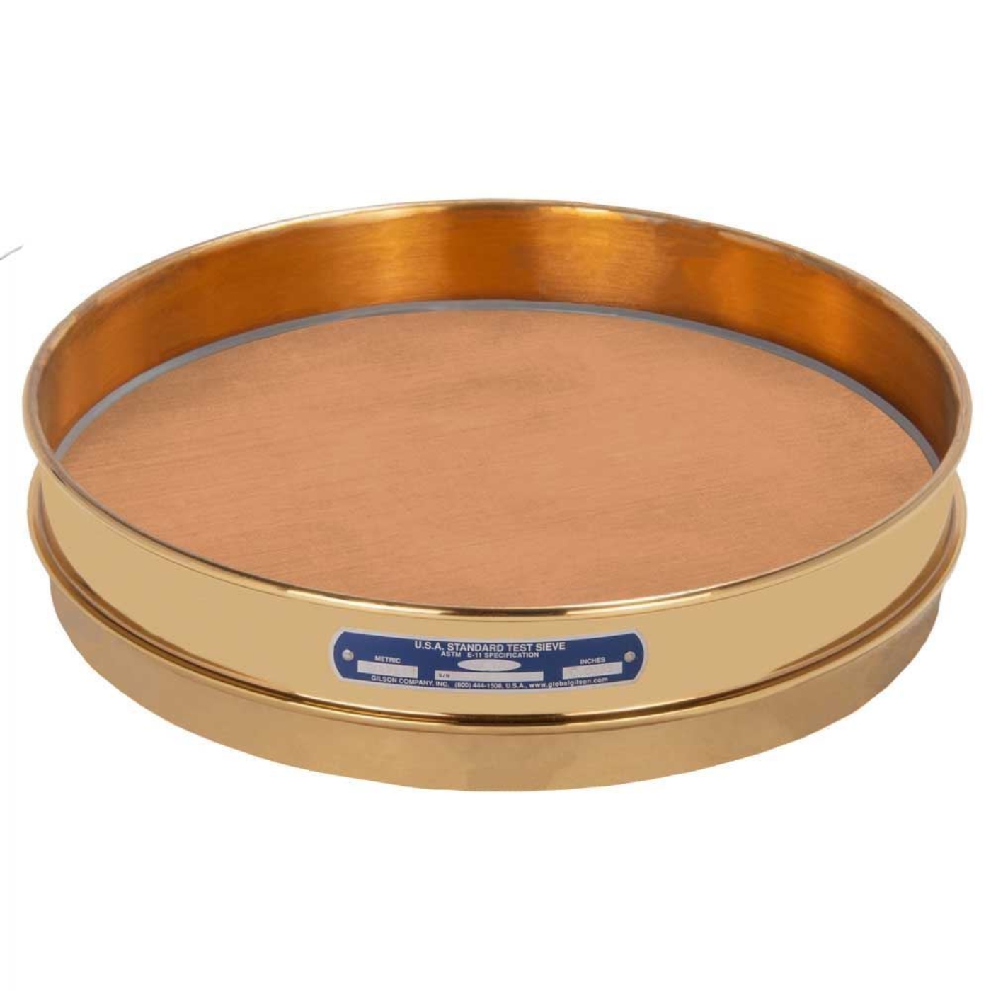 Picture of 12in Sieve, All Brass, Half-Height, No.170