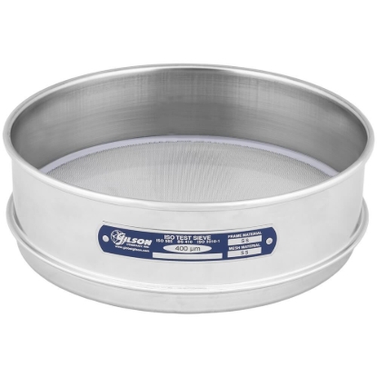 8" Sieve, All Stainless, Full Height, 400µm