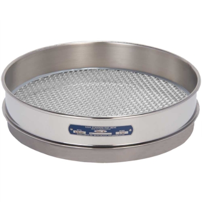 12in Sieve, All Stainless, Intermediate-Height, No.4