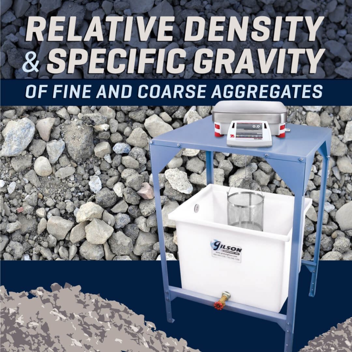 Relative Density/Specific Gravity of Fine and Coarse Aggregate