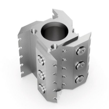Picture of Hardened Stainless Steel Cutting Tool Set (Notched Cutting Edged Rotor with Fixed Knives)