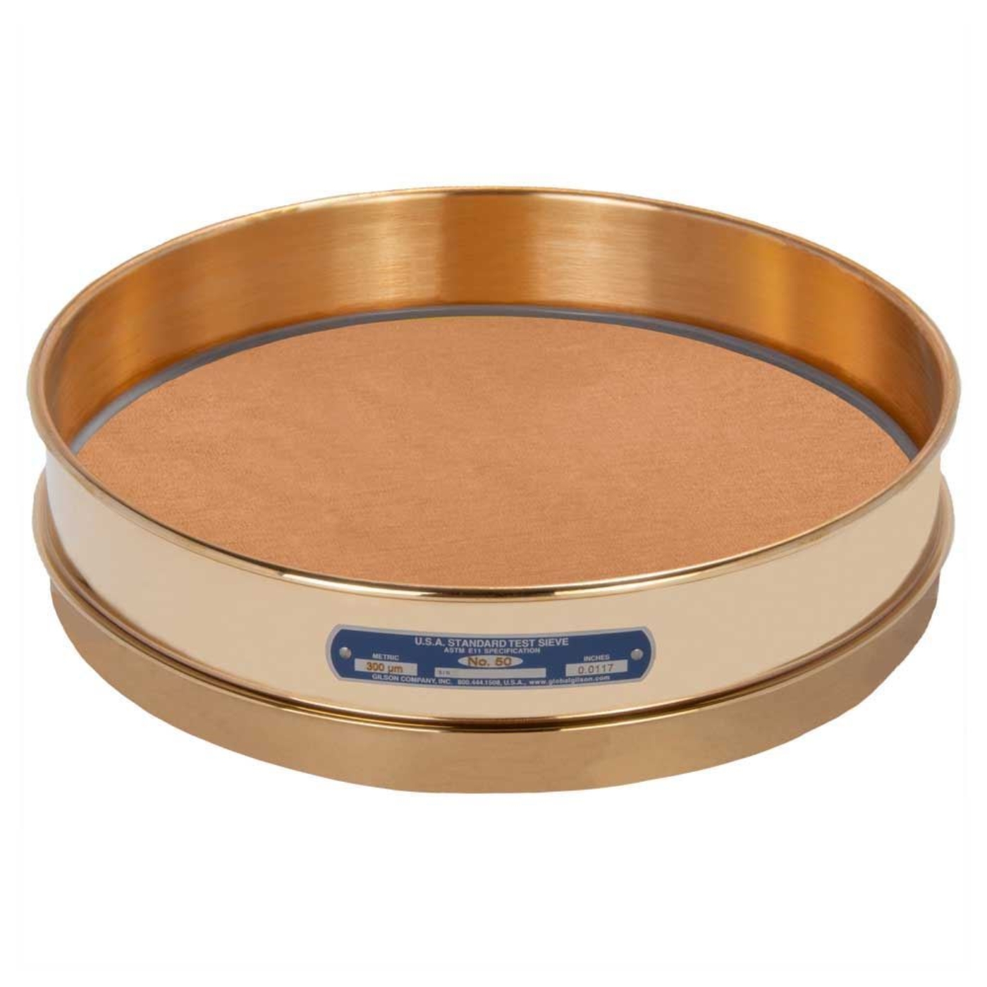 Picture of 12in Sieve, All Brass, Intermediate-Height, No.60