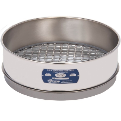 Picture of 12in Sieve, All Stainless, Full-Height, 3/4in
