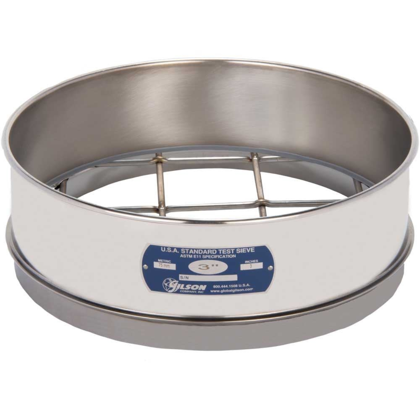 Picture of 12in Sieve, All Stainless, Full-Height, 4in