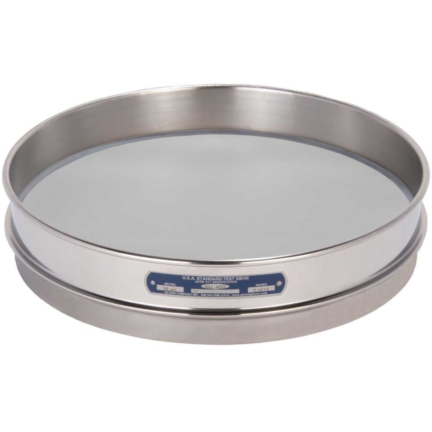 Picture of 12in Sieve, All Stainless, Half-Height, No.635