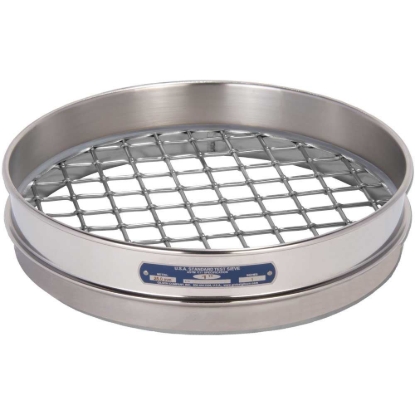 Picture of 12in Sieve, All Stainless, Half-Height, 1.06in
