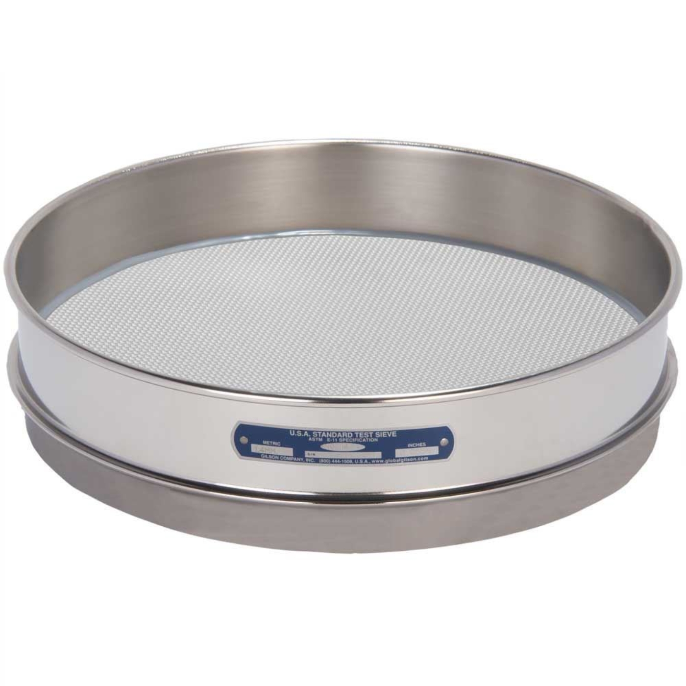 Picture of 12in Sieve, All Stainless, Intermediate-Height, No.14