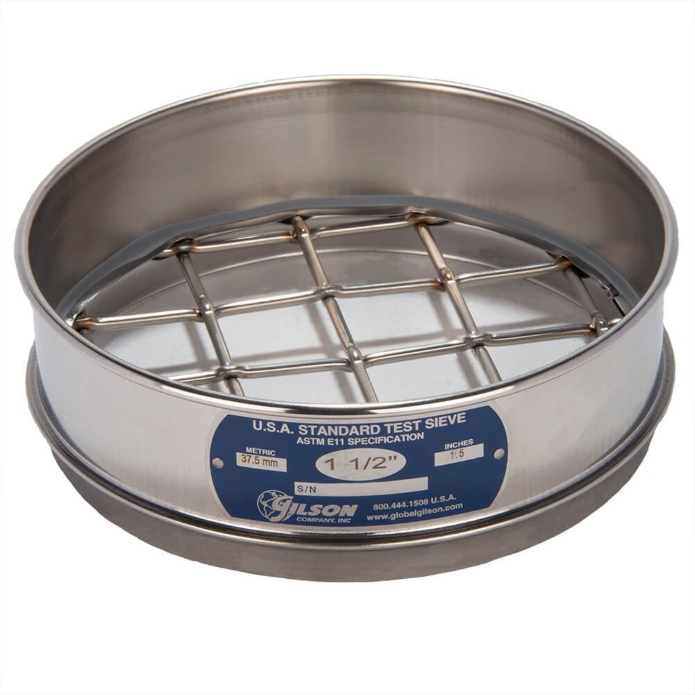 Picture of 8in Sieve, All Stainless, Full-Height, 1-3/4in