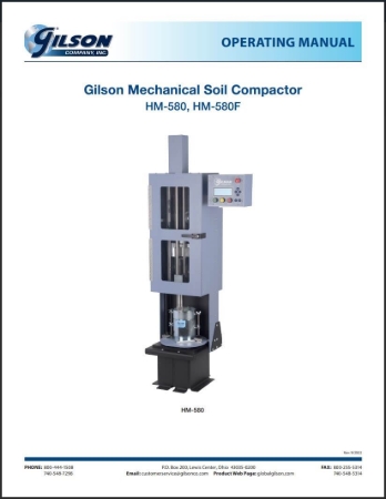 Picture for category Gilson Mechanical Soil Compactor
