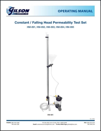 Picture for category Constant/Falling Head Permeability Test Set