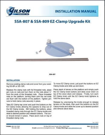 Picture for category EZ-Clamp Upgrade Kit for SS-8R/SS-12R