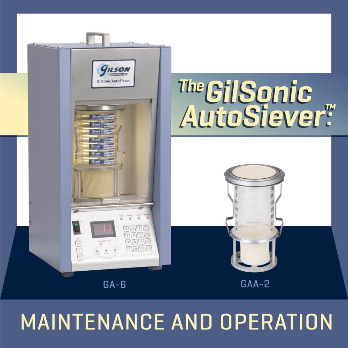 The GilSonic AutoSiever Maintenance & Operation