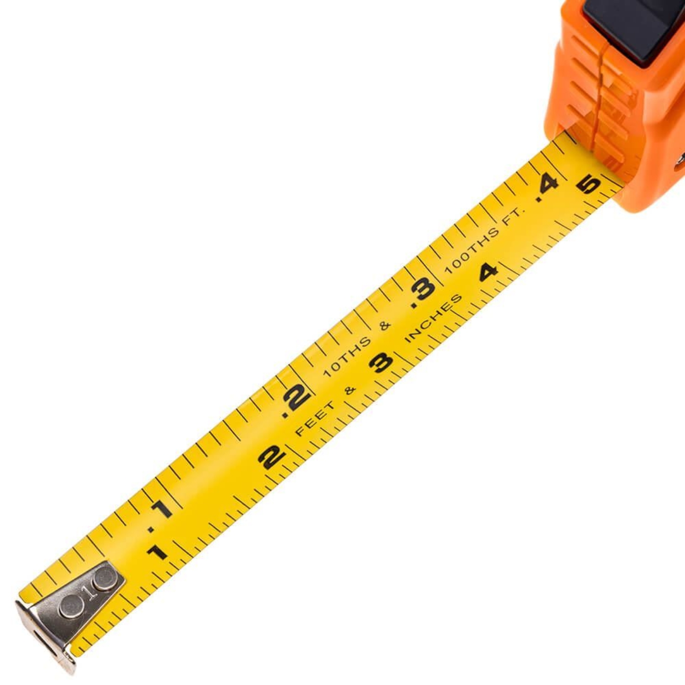 25ft HI-VIZ Measuring Tape (Fractional Inch/Feet, Decimal Feet)