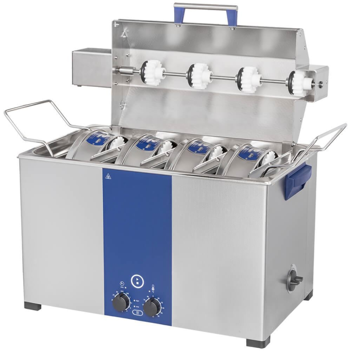 7.5gal Ultrasonic Rotating 8in Sieve Cleaner (sieves sold separately)