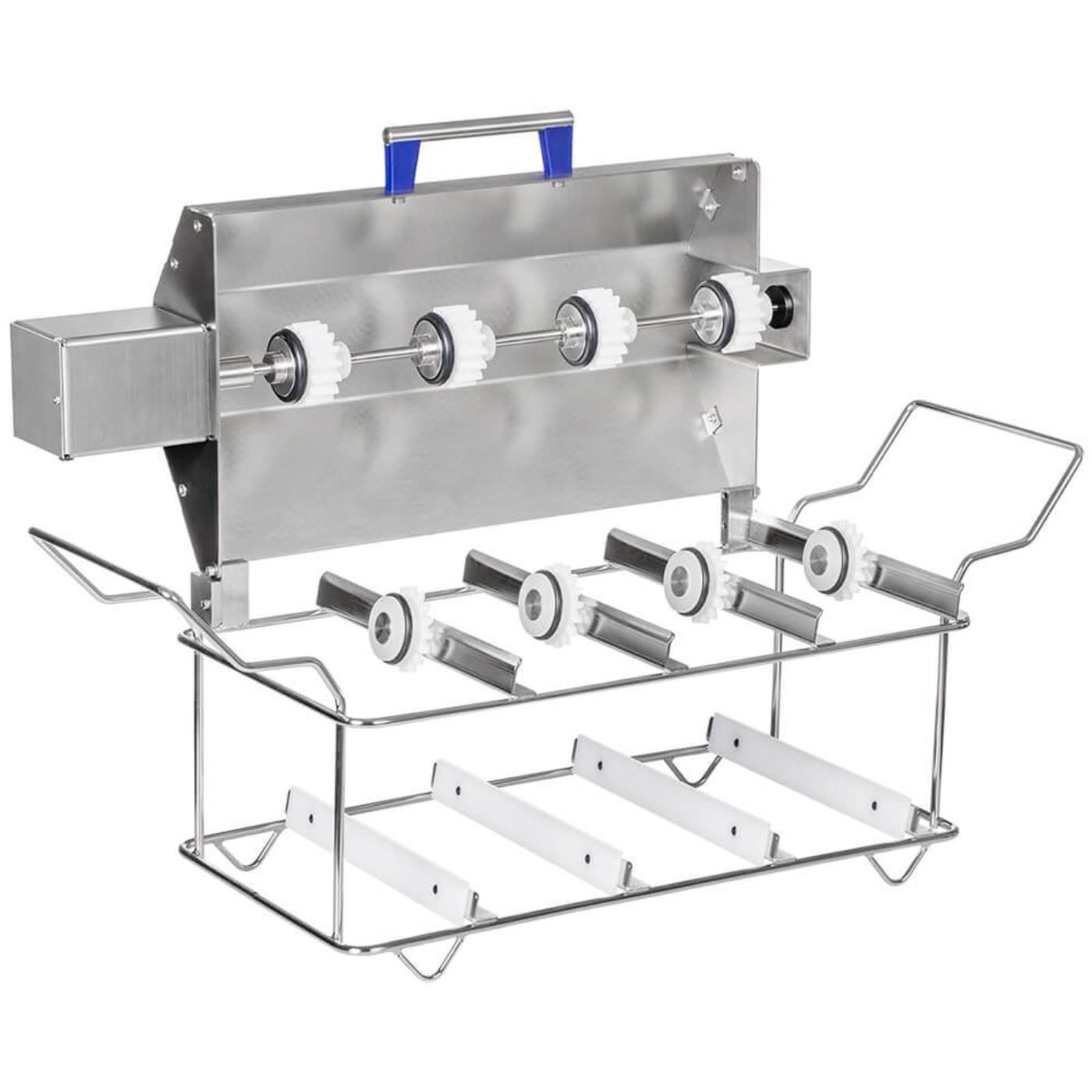 7.5gal Ultrasonic Rotating 8in Sieve Cleaner Basket