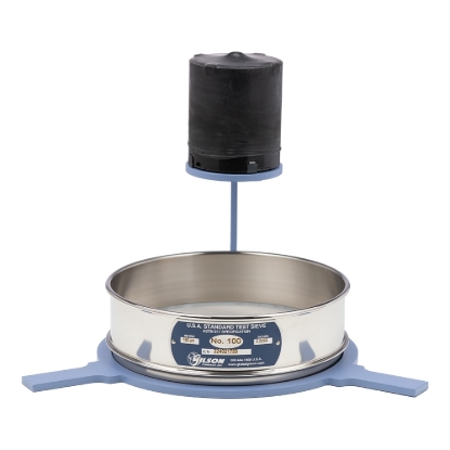 Wet/Dry 8in Sieve Shaker shown with 8in sieve