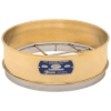 12in Sieve, Brass/Stainless, Full-Height, 4in