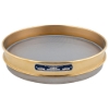 12in Sieve, Brass/Stainless, Half-Height, No.20
