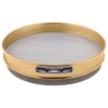 12in Sieve, Brass/Stainless, Half-Height, No.60