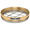 12in Sieve, Brass/Stainless, Half-Height, 3in