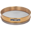 Picture of 12in Sieve, Brass/Stainless, Intermediate-Height, No.140 with Backing Cloth