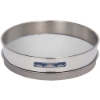 Picture of 12in Sieve, All Stainless, Half-Height, No.170 with Backing Cloth