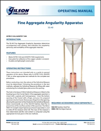 Picture for category Fine Aggregate Angularity Apparatus
