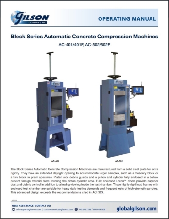 Picture for category Block Series Automatic Concrete Compression Machines