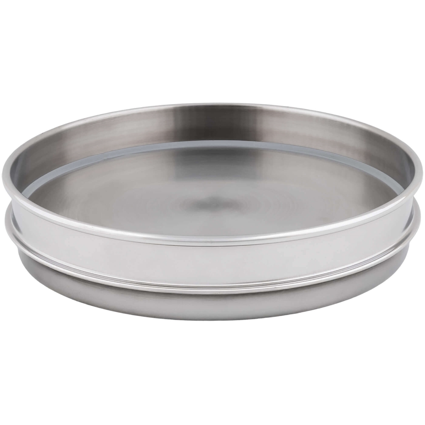 Picture of 8in All Stainless Extended Rim Pan, Half-Height