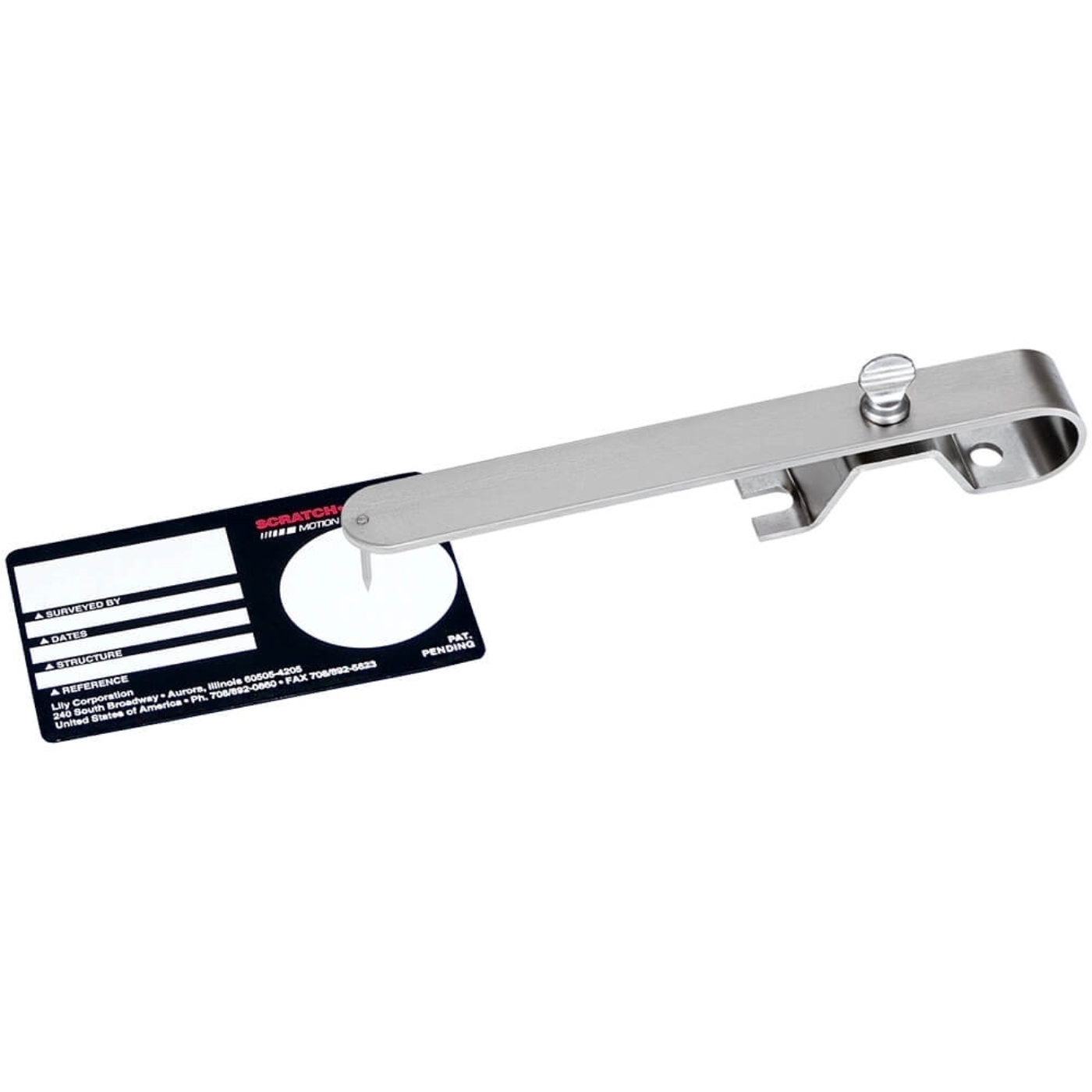 Scratch-A-Track Motion Monitor