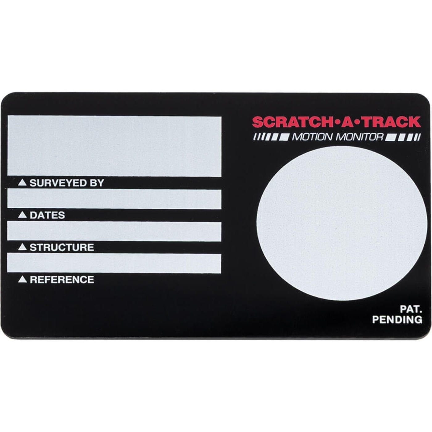 Scratch-A-Track Monitor Recording Pads