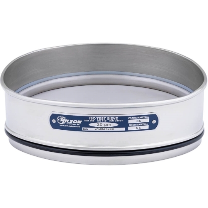 	200mm Sieve, All Stainless, Full Height, 20µm