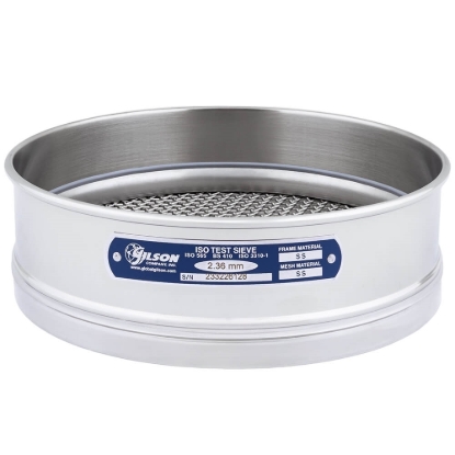 	200mm Sieve, All Stainless, Full Height, 2.36mm