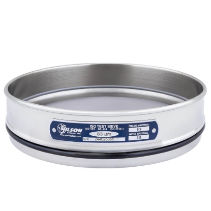 	200mm Sieve, All Stainless, Half Height, 20mm