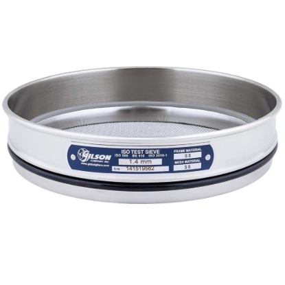 	200mm Sieve, All Stainless, Half Height, 1.4mm