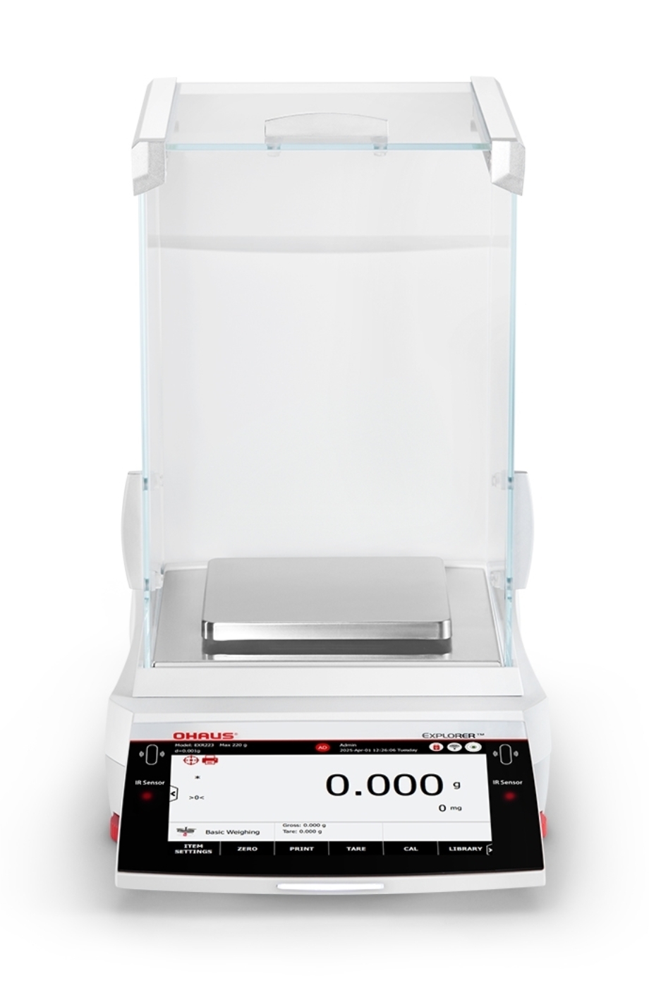 Picture of 220g Capacity Ohaus Explorer® Precision Balances, 0.001g Readability