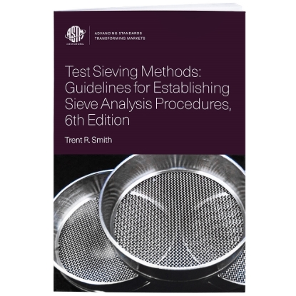 Picture of Test Sieving Methods - 6th Edition Guidelines for Sieve Analysis Procedures