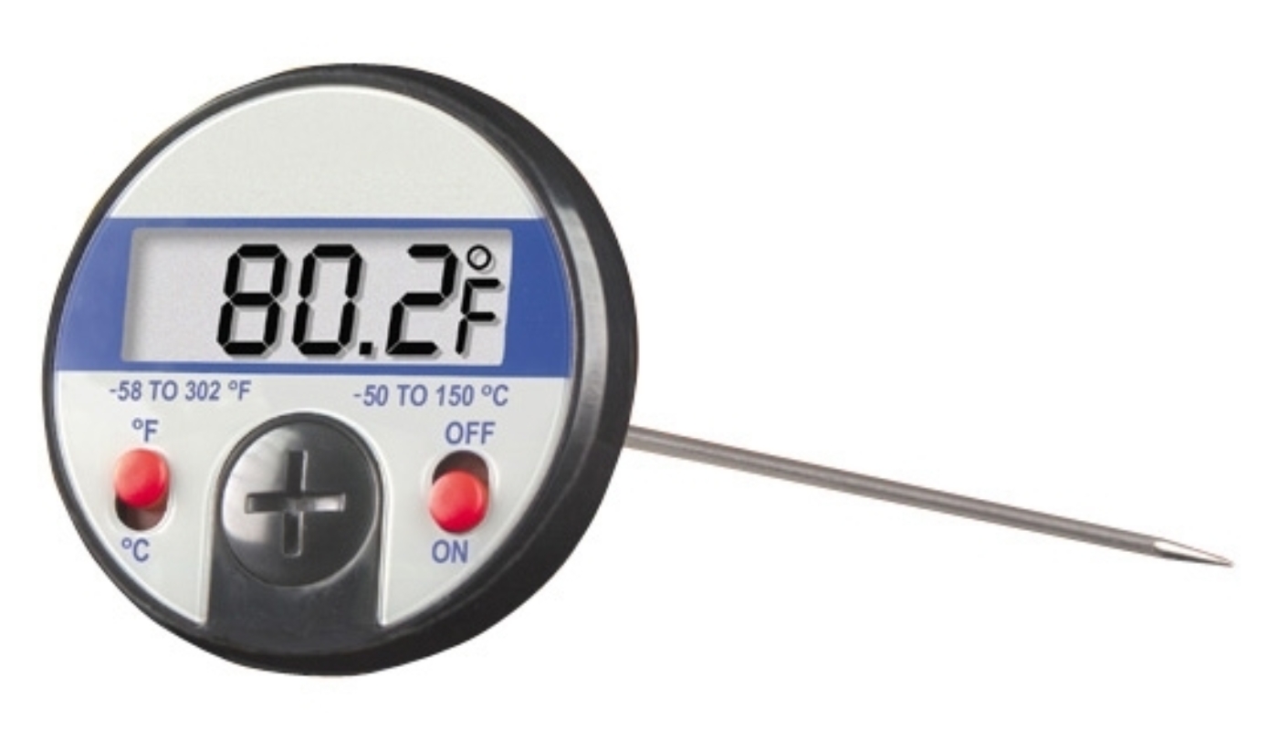 	Traceable® Digital Dial Jumbo-Display Thermometer, -58°—302°F (-50°—150°C)