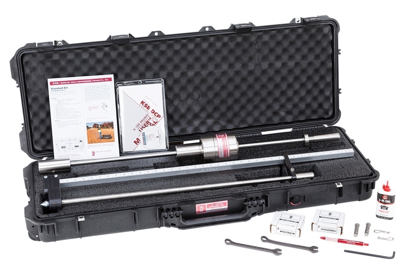 	Dynamic Cone Penetrometer Kit (Dual-Mass) DCP Kit