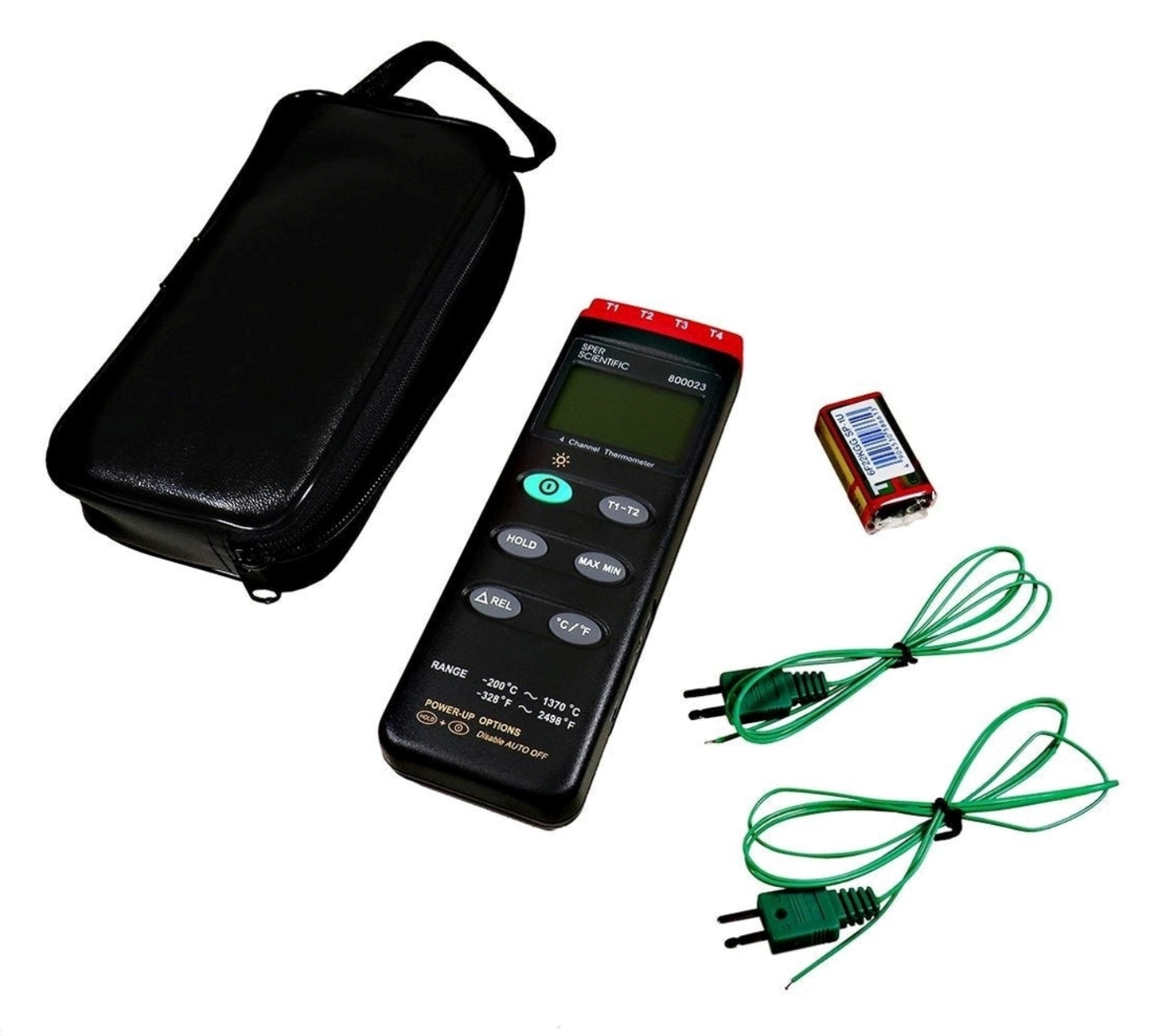 Picture of 4-Channel Thermometer, -328°–2,498°F (-200°–1,370°C)