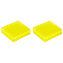Pad Caps for HM-340 Retainers, 4 Amber